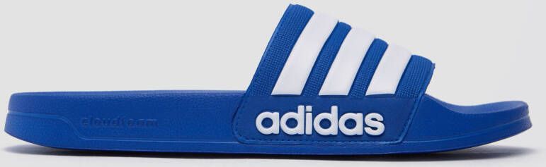 Adidas Performance Adilette Shower badslippers Adilette Shower kobaltblauw/wit