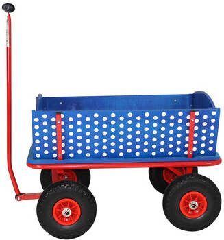Beachtrekker Style Houten bolderwagen, bosbes