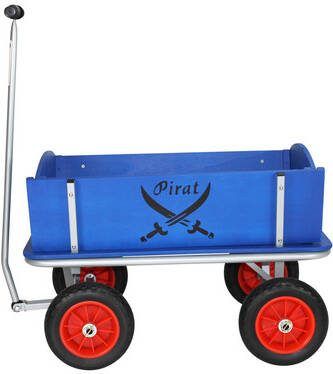 Beachtrekker Style Houten bolderwagen, piraat