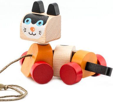 CUBIKA TOYS Cubika Katten Trekspeelgoed