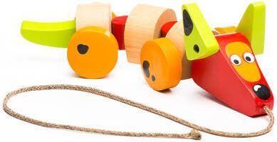 CUBIKA TOYS Cubika trekspeelgoed hond