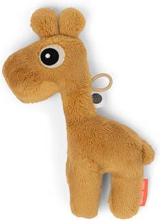 Done by Deer Baby Accessoires Tiny Sensory Rattle Raffi Geel