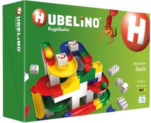Hubelino ®, Knikkerbaan Speelset Basis, 123 delig
