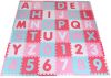 Knorr toys&#xAE; knorr&#xAE, speelgoed Puzzelmat Alpha inzet + nummers roze roze online kopen