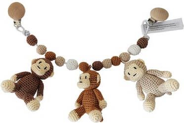 natureZOO nature Zoo of Denmark gehaakte kinderwagenketting apenbende