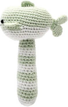 natureZOO nature Zoo of Denmark gehaakte ratelwalvis, lichtgroen