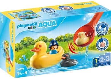 PLAYMOBIL ®, 1 2 3 AQUA eendenfamilie 70271
