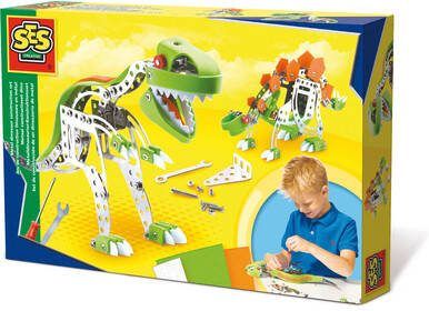 SES Creativ e Bouwset Metal ldinosaurus