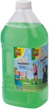 Dobeno Ses Creative Navulling Bellenblaas Mega Bubbles 2000 Ml Groen