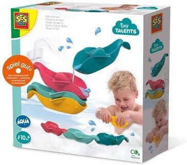 SES Badspeelgoed Vissen Op Een Rij Junior 4 Stuks