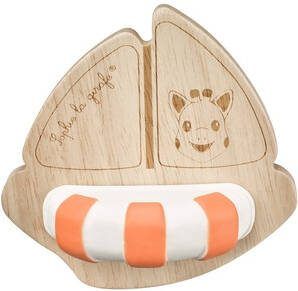 Vulli Sophie la girafe®, So'Pure Griffin Boot Natuurlijk rubber + rubberboomhout