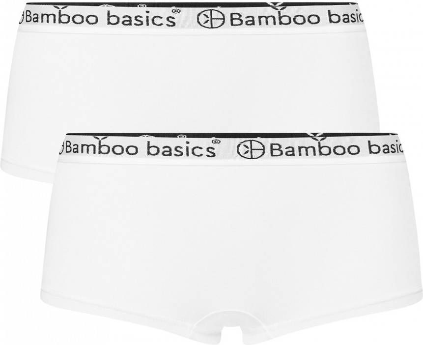 Bamboo Basics hipster Iris met bamboe (set van 2) wit