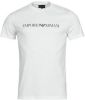 Emporio Armani T shirts and Polos White , Wit, Heren online kopen