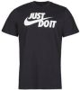 Nike T shirts and Polos Black , Zwart, Unisex online kopen
