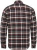 Cast Iron Shirt met lange mouwen geborsteld garen kleurstof zwart , Zwart, Heren online kopen