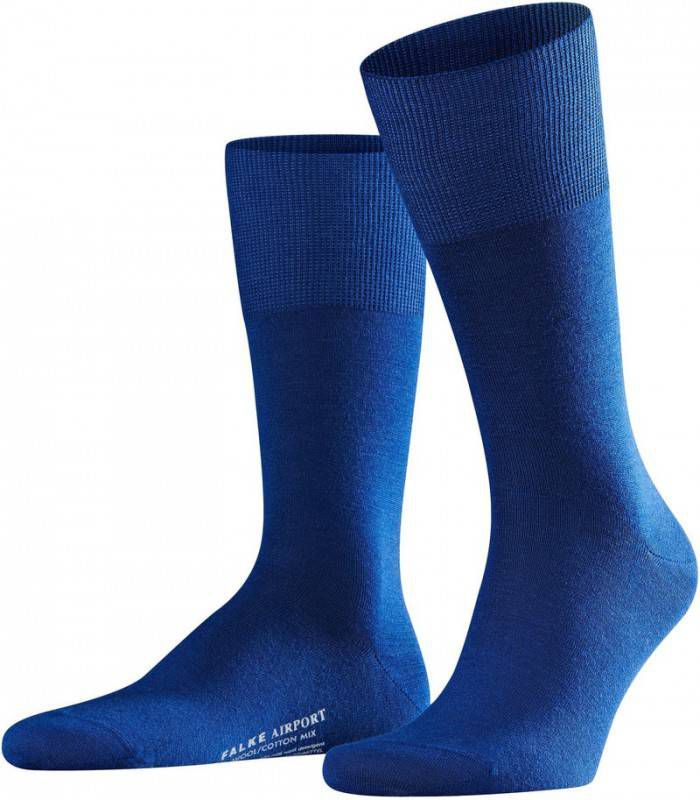 Falke 14435/6000 Airport Socks , Blauw, Heren