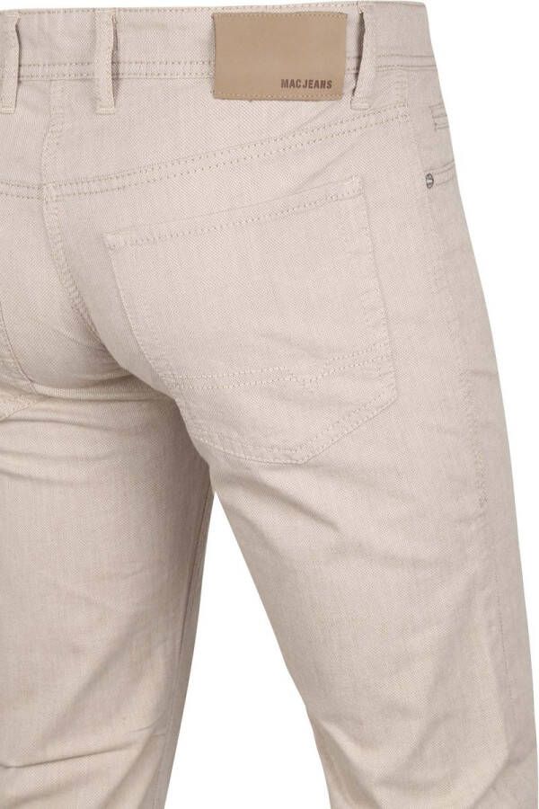 MAC Slim Fit Jeans Beige Heren