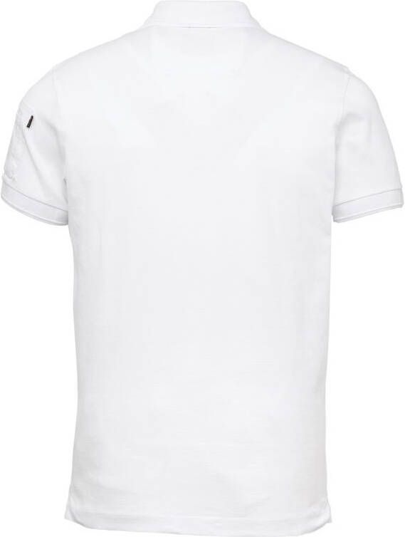PME Legend Polo met korte mouwen , Wit, Heren