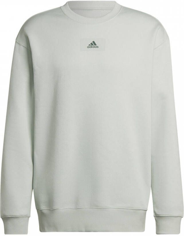 adidas Essentials FeelVivid Cotton Fleece Drop Shoulder Sweatshirt