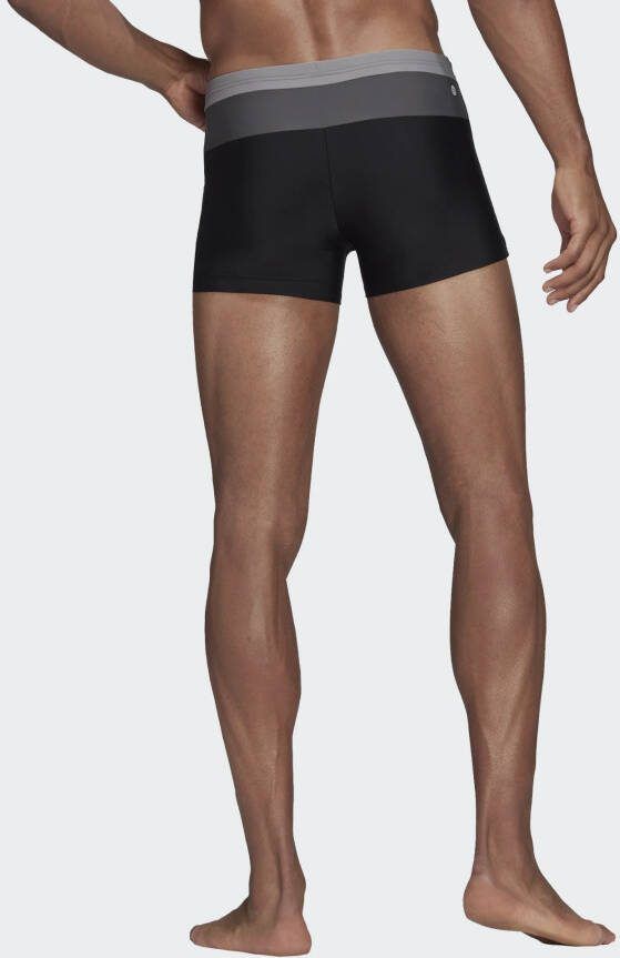 Adidas Performance zwemboxer zwart/grijs