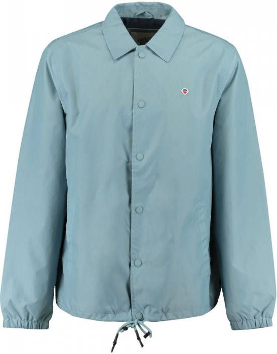 America Today zomerjas Jeffrey met borduursels blauw