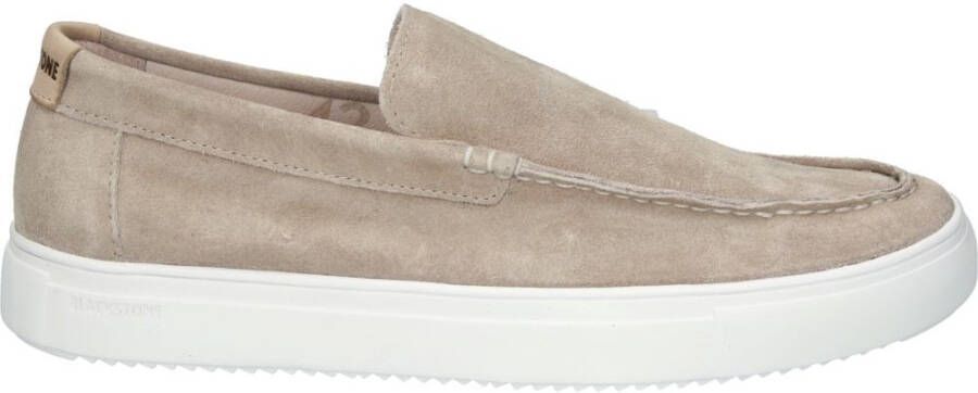 Blackstone Giulio xg98 verweerde teak loafer , Beige, Heren