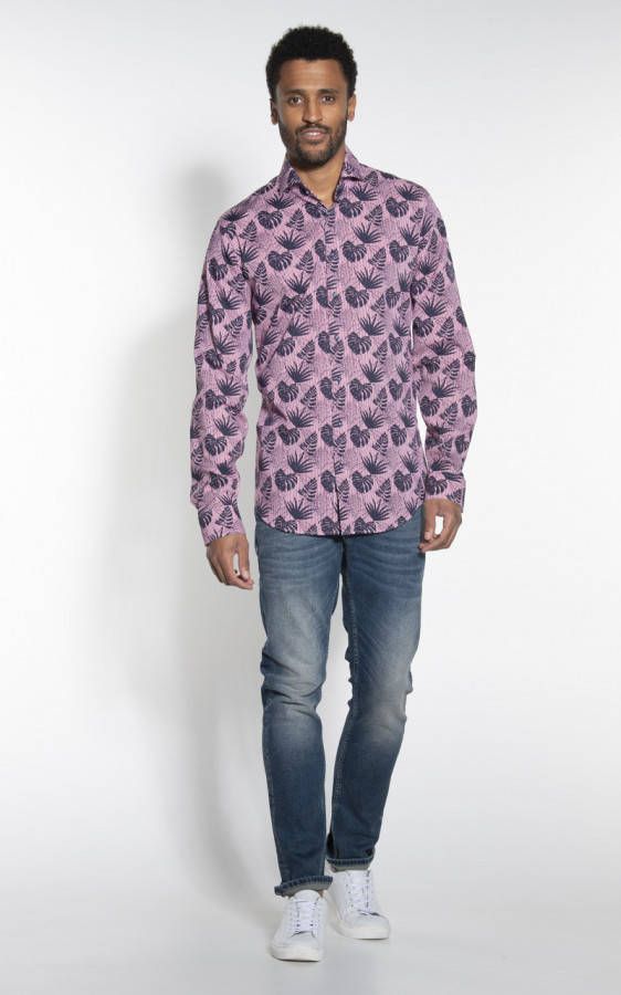 Blue Industry Casual overhemd met lange mouwen