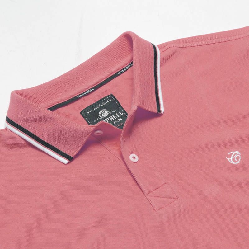 Campbell Leicester polo met korte mouwen