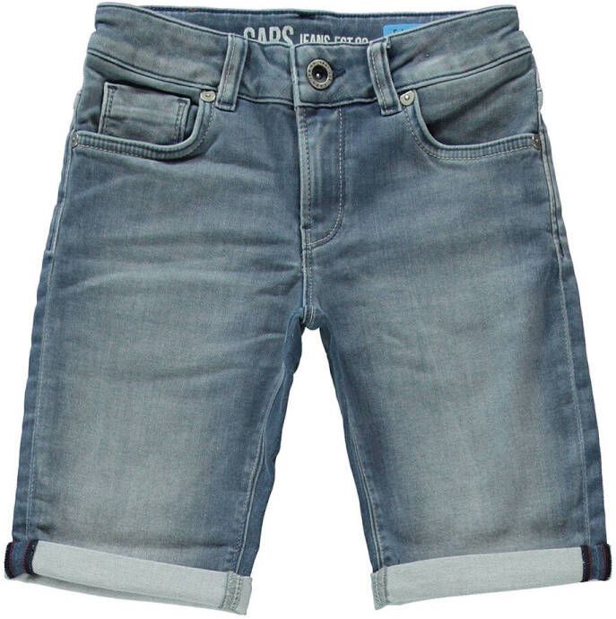 Cars Jeans Blauwe Korte Broek Kids Florida Comf.str