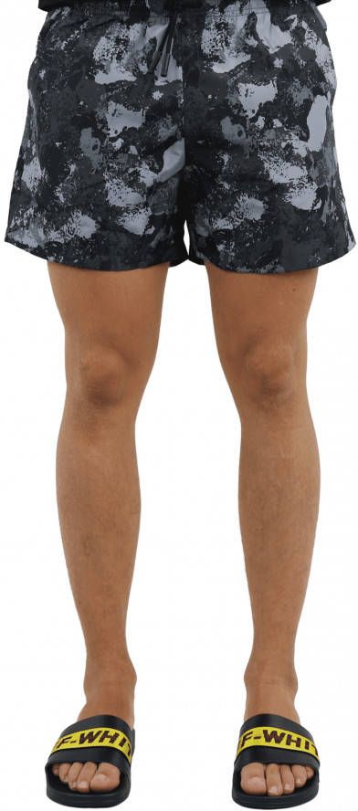 Marcelo Burlon Zwemkleding , Grijs, Heren