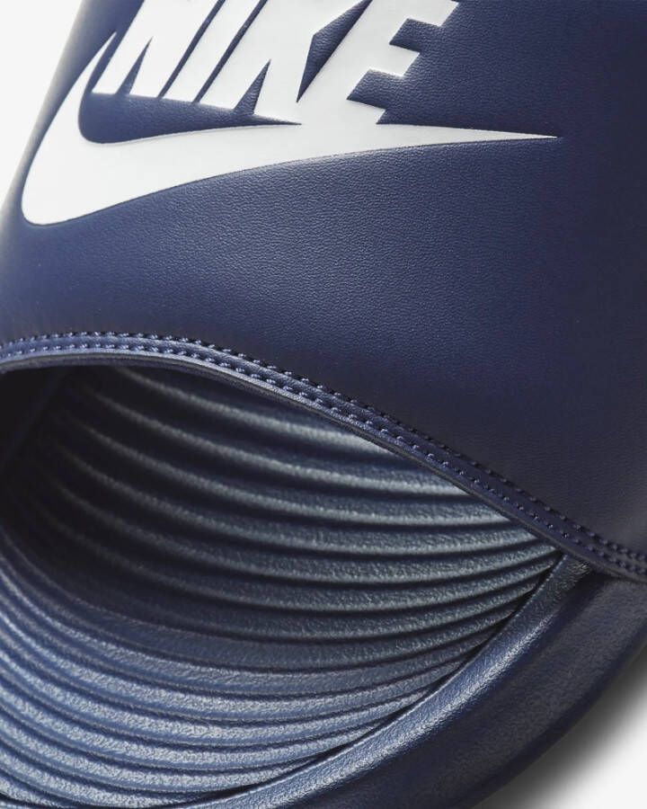 Nike Victori One Slipper voor heren Midnight Navy/Midnight Navy/White Heren