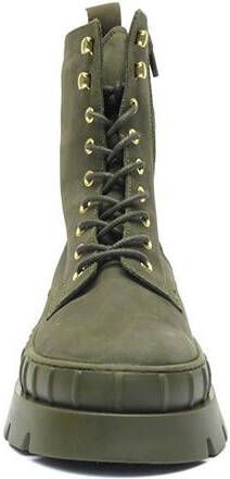 PS Poelman Nora nubuck veterboots beige