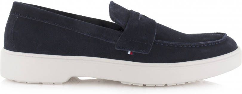 Tommy Hilfiger Blauwe Loafers Trendy Lightweigth Loafer