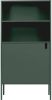 Tenzo wandkast Uno 1 deurs groen 152x76x40 cm Leen Bakker online kopen