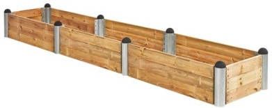 Trendyard Extra Lange Moestuinbak Lariks Hout 80 x 400 CM