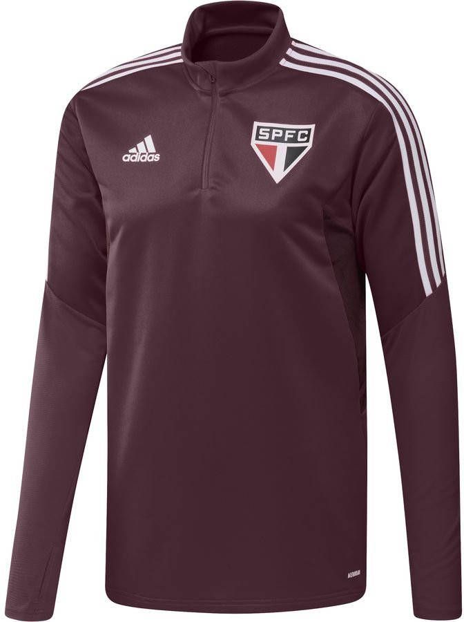 Adidas S&#xE3, o Paulo FC Condivo 22 Trainingsshirt Team Maroon 2 Heren