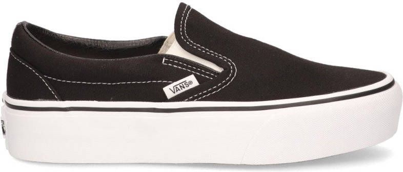 Vans Old skool Platform Vn00018Eblk Zwart/Wit 39 , Zwart, Dames