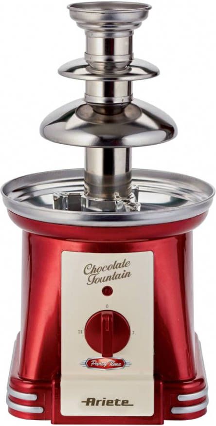 Ariete Chocoladefontein 3 laags Party Time roestvrij staal