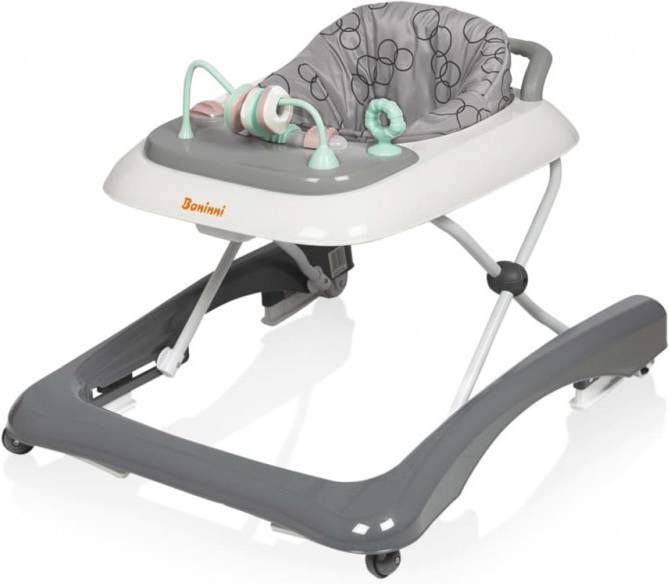 Baninni Loopstoel Pio stippen grijs