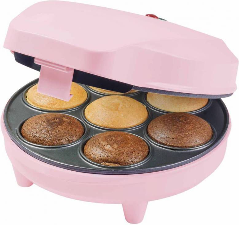 Bestron Cupcakemaker ACC217P 700 W roze