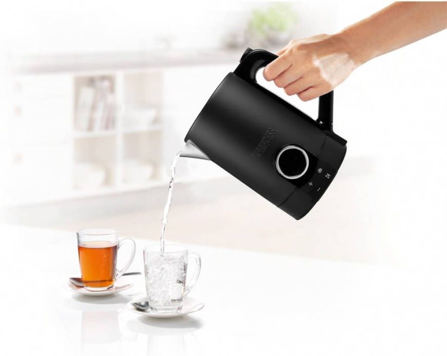 Princess 236060 Moments Waterkoker Zwart Te Bedienen Met App