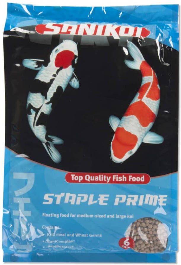 SaniKoi Staple prime visvoer 6mm 10 liter