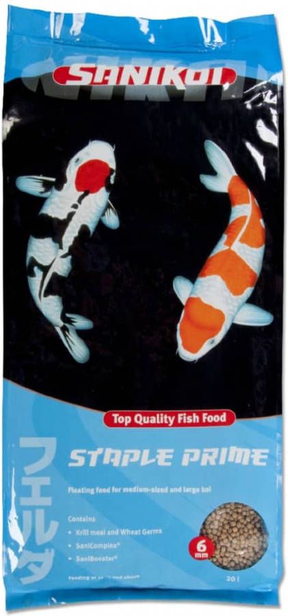 SaniKoi Staple prime visvoer 6mm 20 liter