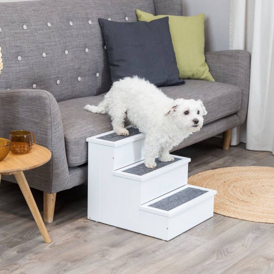 Trixie Huisdiertrap 40 x 38 x 45 cm Wit