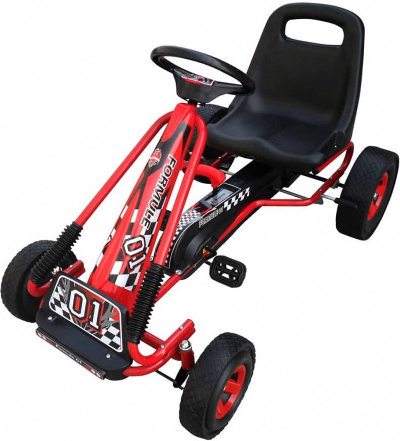 VIDAXL Skelter F1 Junior rood