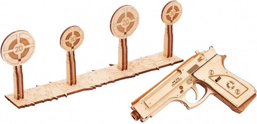 Wood Trick Schaalmodelset Shotgun hout