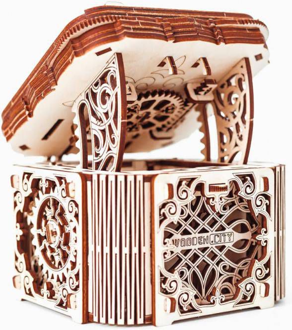 WOODEN CITY Schaalmodelset Mystery Box hout