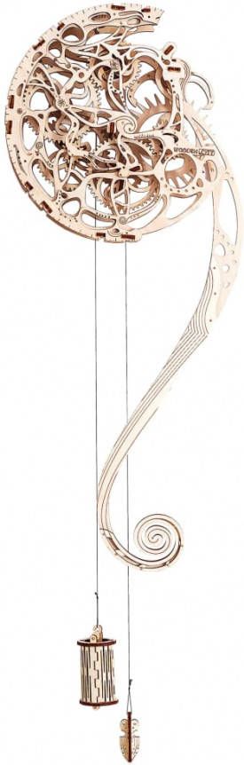 Channel Distribution Wooden City Pendulum Klok Houten Modelbouw