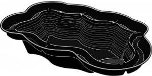 Ubbink Iris SIII voorgevormde vijver