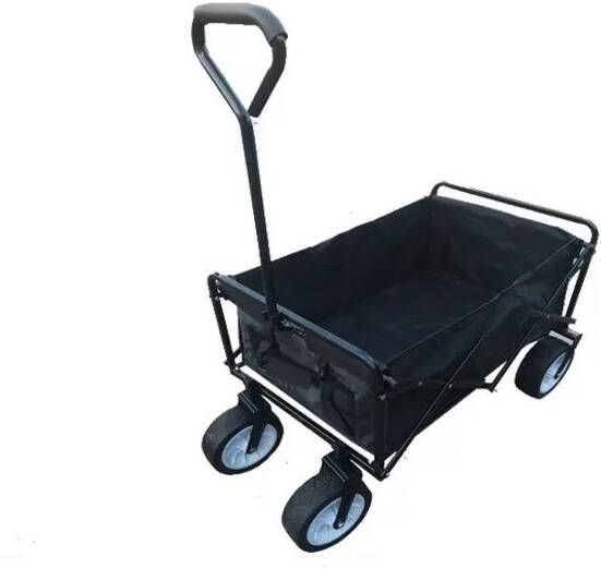 Benson Opvouwbare Bolderkar Met Extra Brede Wielen Maximaal 80 Kg